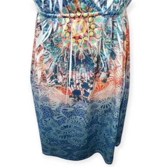 KIARA MULTICOLOR DRESS SZ.M EUC - Picture 3 of 5